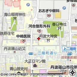 兵庫県丹波篠山市山内町61周辺の地図