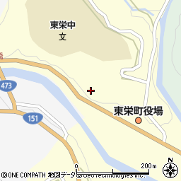 愛知県北設楽郡東栄町本郷上前畑11-1周辺の地図
