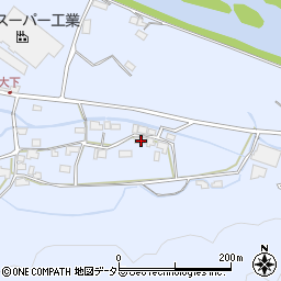岡山県真庭市草加部1507周辺の地図