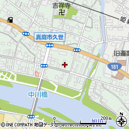 日本キリスト教団久世協会周辺の地図