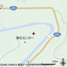 愛知県北設楽郡東栄町下田中原周辺の地図