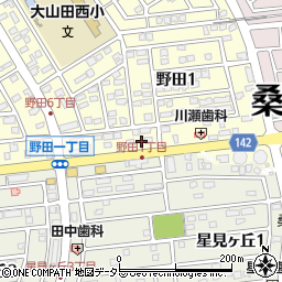 みやび個別指導学院　桑名大山田校周辺の地図