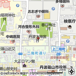 兵庫県丹波篠山市山内町88周辺の地図