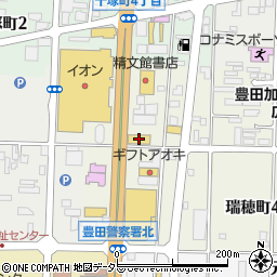 木曽路豊田店周辺の地図