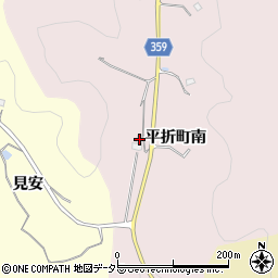 愛知県豊田市平折町ハマイバ周辺の地図