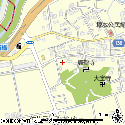 静岡県田方郡函南町塚本422-1周辺の地図
