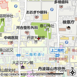 兵庫県丹波篠山市山内町89周辺の地図