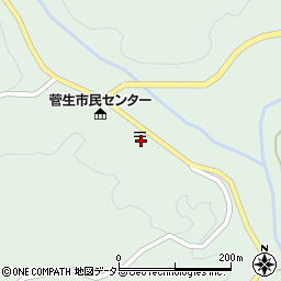 岡山県新見市菅生6126周辺の地図