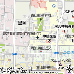 兵庫県丹波篠山市山内町33周辺の地図