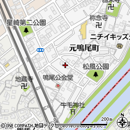 愛知県名古屋市南区元鳴尾町125周辺の地図