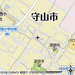 滋賀県守山市小島町1507周辺の地図