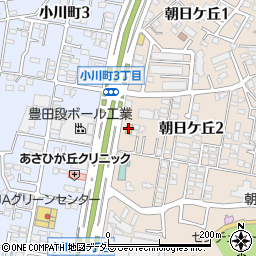 ファミリーマート豊田朝日ケ丘店周辺の地図
