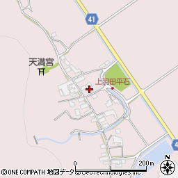 滋賀県東近江市上羽田町1452周辺の地図