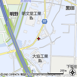兵庫県丹波篠山市黒田531周辺の地図