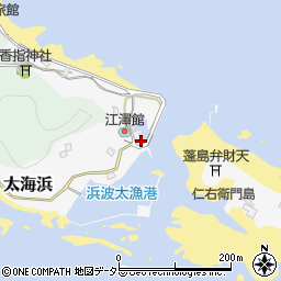 鴨川市漁業協同組合　太海支所周辺の地図
