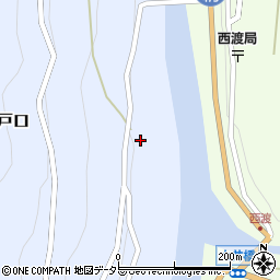 静岡県浜松市天竜区佐久間町戸口65周辺の地図