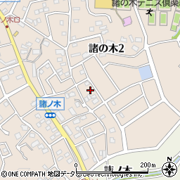 愛知県名古屋市緑区諸の木2丁目1905周辺の地図