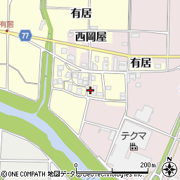 兵庫県丹波篠山市有居36周辺の地図