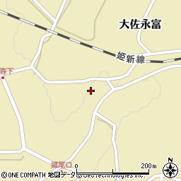 岡山県新見市大佐永富1442周辺の地図