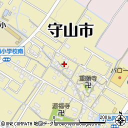 滋賀県守山市小島町1509周辺の地図