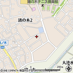 愛知県名古屋市緑区諸の木2丁目2909周辺の地図