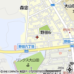 三重県桑名市野田6丁目15周辺の地図