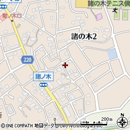 愛知県名古屋市緑区諸の木2丁目1901周辺の地図