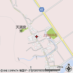 滋賀県東近江市上羽田町1447周辺の地図