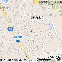 愛知県名古屋市緑区諸の木2丁目1904周辺の地図