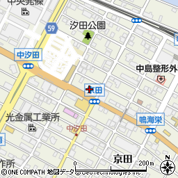 愛知県名古屋市緑区鳴海町上汐田12周辺の地図