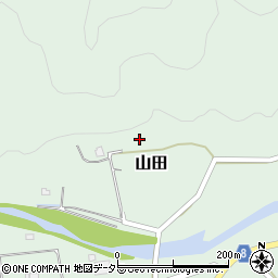 兵庫県神崎郡神河町山田1093-3周辺の地図