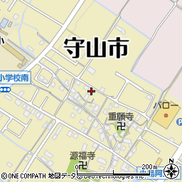 滋賀県守山市小島町1510周辺の地図