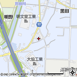 兵庫県丹波篠山市黒田534周辺の地図