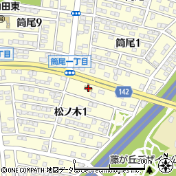 ファミリーマート桑名松の木東店周辺の地図