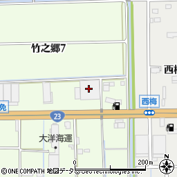 丸全昭和運輸株式会社名四西倉庫周辺の地図