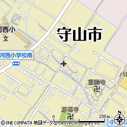 滋賀県守山市小島町1503周辺の地図