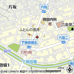 ぽぽホーム六条周辺の地図