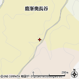 京都府京都市北区鷹峯奥長谷周辺の地図