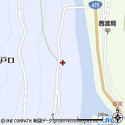 静岡県浜松市天竜区佐久間町戸口68周辺の地図