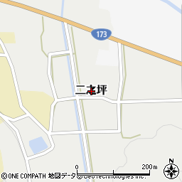 兵庫県丹波篠山市二之坪周辺の地図