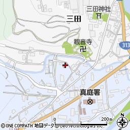 勝山公民館江川分館周辺の地図
