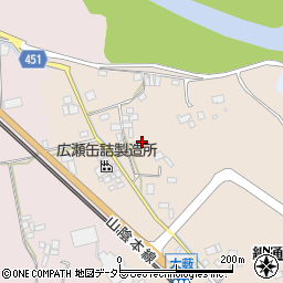 京都府南丹市八木町大薮上中島周辺の地図