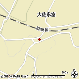 岡山県新見市大佐永富1357-2周辺の地図