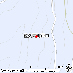 静岡県浜松市天竜区佐久間町戸口周辺の地図