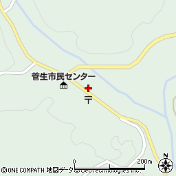 岡山県新見市菅生6131-8周辺の地図