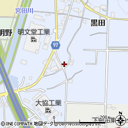 兵庫県丹波篠山市黒田505周辺の地図