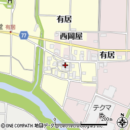 兵庫県丹波篠山市有居43周辺の地図