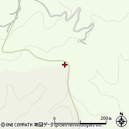 木ノ根峠周辺の地図