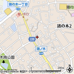 愛知県名古屋市緑区諸の木2丁目2101周辺の地図