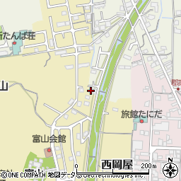 兵庫県丹波篠山市郡家731周辺の地図